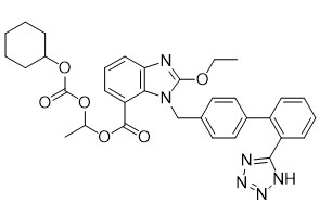 Candesartan Cilexetil CAS 145040-37-5 intermediários C33H34N6O6 dos APIs da pureza 99%