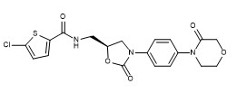 Pureza 99% Rivaroxabana Nº CAS 366789-02-8 Pó branco APIs Intermediários C19H18ClN3O5S