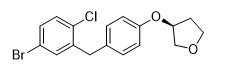 (3S) - 3 [4 [(5-Bromo-2-Chlorophenyl) metílico]] pó branco Phenoxy da pureza 98% do Tetrahydro-furano 	Intermediários dos APIs
