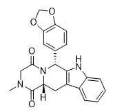 APIs Intermediários Cialis CAS n.o 171596-29-5 Pó branco Purificação 99% C22H19N3O4