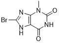 Intermediários 8-Bromo-3-methyl-3,7-dihydropurine-2,6-dione CAS No dos APIs. 93703-24-3 pó esbranquiçado 99%