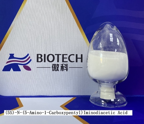 (5S) - pó branco ácido CAS No do n (5-Amino-1-Carboxypentyl) Iminodiacetic 113231-05-3