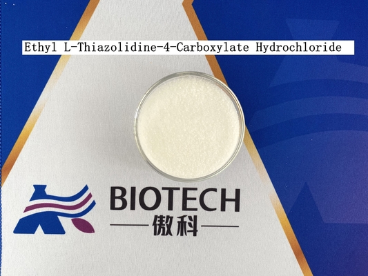 Pureza branca 98% dos cristais do pó de CAS 86028-91-3 do hidrocloro do etilo L-Thiazolidine-4-Carboxylate
