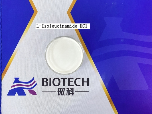H-Ile-NH2.HCl CAS n.o 10466-56-5 Puro branco 98% Para derivados de aminoácidos M.W 166.65