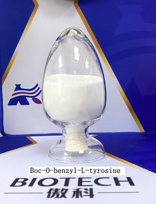 Derivados Boc-Tyr do ácido aminado (Bzl) - OH CAS No 2130-96-3 para a pureza branca 99% do pó dos derivados dos ácidos aminados
