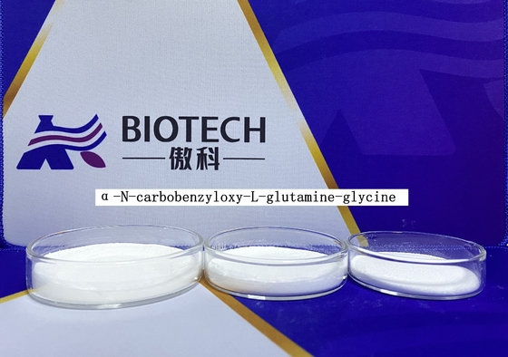 α N Carbobenzyloxy L pó branco da glicina Z Glu Gly OH CAS 6610-42-0 da glutamina 	Polipeptídeos curtos da corrente