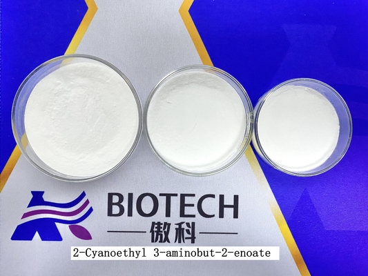 2 pó branco 98% de Cyanoethyl 3 Aminobut 2 Enoate CAS No 43107-08-0
