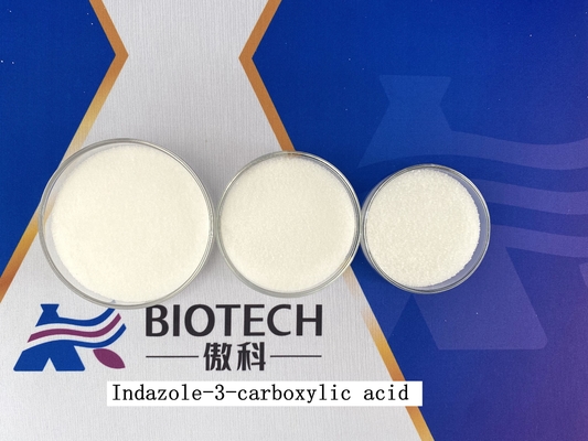 Pó cristalino ácido Carboxylic de Indazole 3 98% 7 Hydroxygranisetron CAS No 4498-67-3