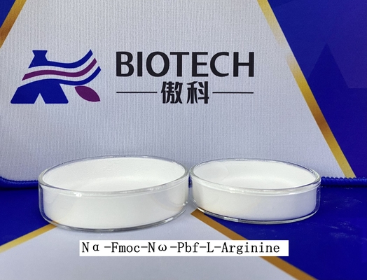 Derivados CAS No do ácido aminado de Fmoc Arg Pbf OH 154445-77-9 branco ao pó fora branco
