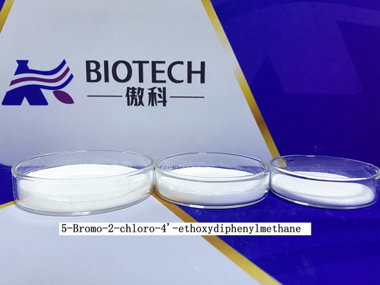 Dapaglifozin DAP Bromo CAS n.o 461432-23-5 Pó branco a quase branco