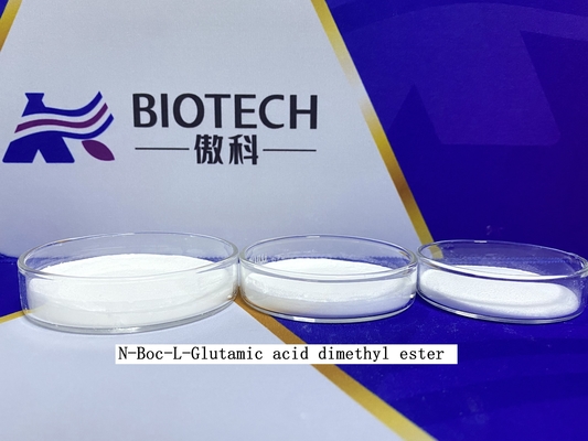 Ácidos aminados especiais CAS 59279-60-6 de BOC Glu OMe OMe branco ao pó esbranquiçado y 98%