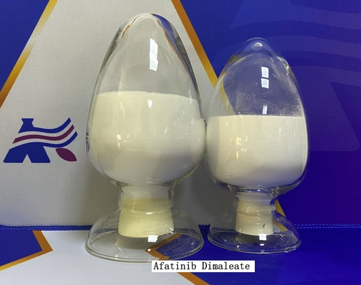 Afatinib Dimaleate CAS No 850140-73-7 claro - pureza amarela 99% C32H33ClFN5O11 do pó