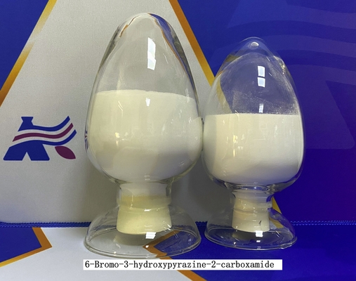 6-Bromo-3-Hydroxypyrazine-2-Carboxamide CAS No 259793-88-9 intermediários amarelos dos APIs do pó
