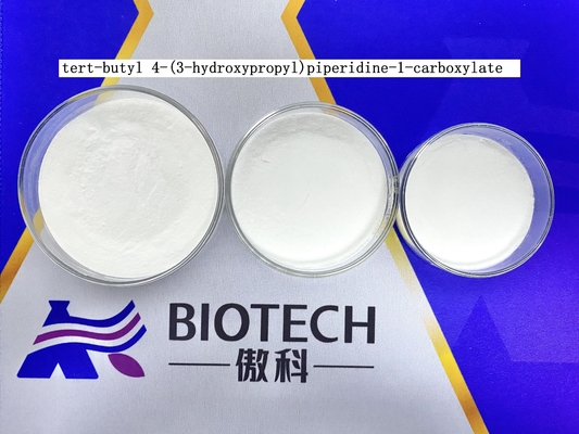 Composto heterocíclico Tert-butil 4- ((3-hidroxipropil)-1-carboxilato 97% CAS 156185-63-6