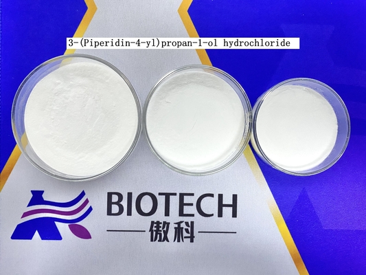 3- ((Piperidina-4-Yl) Propano-1-Ol cloridrato 97% CAS n.o 155270-01-2 Pobre branco