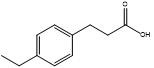 pureza Heterocyclic ácida 98% de CAS 64740-36-9 do composto de 3 (4-Ethylphenyl) Propanoic