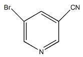 5-Bromonicotinonitrile composto Heterocyclic CAS 35590-37-5 Pale Yellow To Yellow Powder