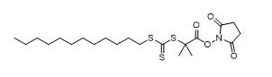 N-succinimidil 2-(Dodeciltiocarbonotioiltio)-2-metilpropionato Nº CAS 925232-64-0 C21H35NO4S3