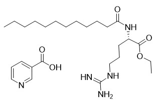 Aditivos Cosméticos para Alimentos N Alfa Lauroil L Arginina Etil Ester 3 Picolinato