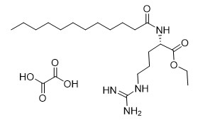 COA Aditivos Cosméticos Alimentares N Alfa Lauroil L Arginina Etil Ester Oxalato C22H42N4O7