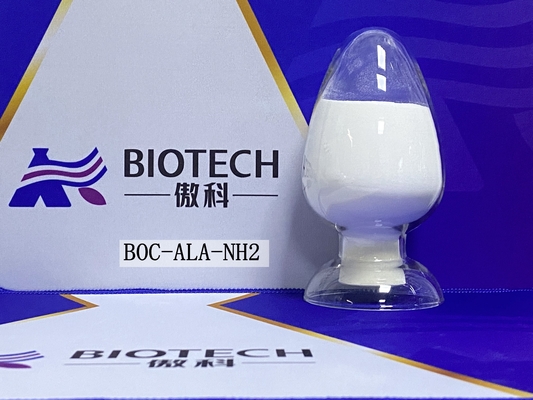 Derivados de Aminoácidos Boc-Ala-NH2 CAS. 85642-13-3 Pó Branco C8H16N2O3 Pureza 98%