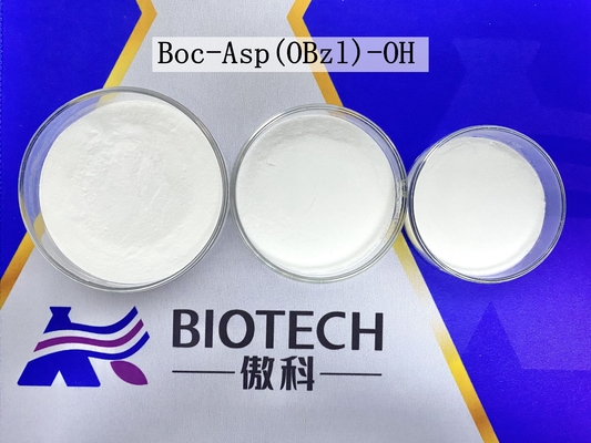 Boc-Asp(OBzl)-OH Aminoácido Derivados CAS 7536-58-5 Pureza 98% C16H21NO6 Pó
