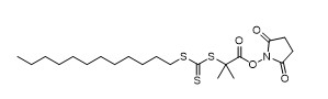 N-Succinimidyl 2 (Dodecylthiocarbonothioylthio) - 2-Methylpropionate CAS 925232-64-0 C21H35NO4S3