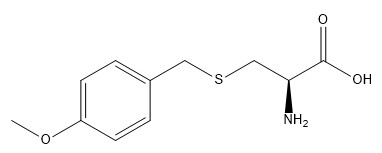 Derivados CAS 2544-31-2 H-Cys do ácido aminado da pureza 98% (pMeOBzl) - OH C11H15NO3S