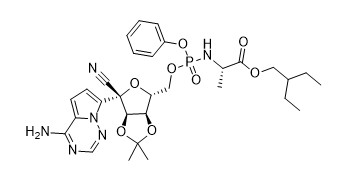 Os intermediários dos APIs de Ak Biotech sintetizam Remdesivir N-1 Cas No 1884576-18-4