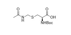 Boc-Cys (Acm) - OH CAS No 19746-37-3 para a pureza branca 98% do pó dos derivados dos ácidos aminados