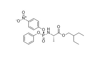 Intermediários N-S-4 Nitrophenoxy Phenoxyphosphinyl L éster 1354823-36-1 dos APIs de Ethylbutyl da alanina 2