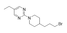 COA Produtos químicos personalizados C14H22BrN3 2 4 3 Bromopropil piperidina 1 Yl 5 Etilpirimidina