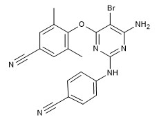Pureza 99% Etravirine CAS No 269055-15-4 branco ou Branco-como intermediários dos APIs do pó