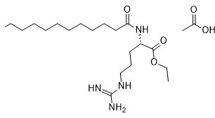 Acetato CAS de N Alpha Lauroyl Arginine Ethyl Ester 92071-96-0 aditivos de alimento saudáveis
