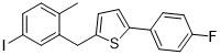 2 (4-Fluorophenyl) - [(5-Iodo-2-Methylphenyl) pó cristalino de CAS 898566-17-1] do Thiophene 5- metílico