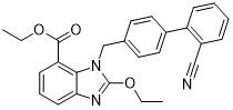 Benzimidazole de Ethyl-2-Ethoxy-1- [[(2' - Cyanobiphenyl-4-Yl) metílico]] - 7-Carboxylate CAS 139481-41-7