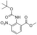 2 metílicos ((Tert-Butoxycarbonylamino) - 3-Nitrobenzoate CAS 57113-90-3 claro - pó cristalino amarelo