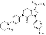 Apixabana Nº CAS 503612-47-3 Pó cristalino branco C25H25N5O4 Pureza 99% APIs Intermediários