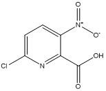 pureza Heterocyclic ácida 98% de CAS 1204400-58-7 do composto 6-Chloro-3-Nitropyridine-2-Carboxylic