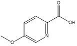 Composto heterocíclico de ácido 5-O-metilpiridina-2-carboxílico CAS 29082-92-6 Pureza 98%