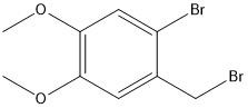 Brometo CAS No dos intermediários 2-Bromo-4,5-Dimethoxybenzyl dos APIs. 53207-00-4 pureza 98%