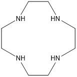 1,4,7,10-Tetraazaciclododecano APIs Intermediários CAS 294-90-6 Pureza 98% C8H20N4