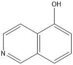 Isoquinolin-5-Ol APIs Intermediários CAS 2439-04-5 Pureza 98% Pó Branco C9H7NO