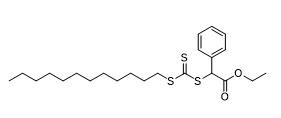 Etil 2-(((dodeciltio)carbonotioil)tio)-2-fenilacetato CAS No. 1079398-19-8 Pureza 95%