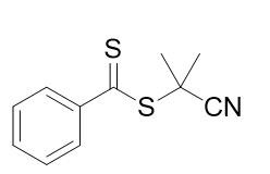 Benzoditioato de 2-cianopropan-2-il CAS No. 201611-85-0 C11H11NS2 Pó marrom-avermelhado arroxeado 97%