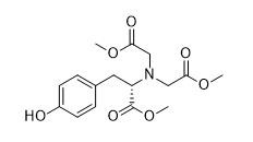 Dimetil 2,2'-((3-(4-Hydroxyphenyl)-1-O-Metil-1-Oxopropan-2-Yl)Azanediyl) ((S) - Diacetato C16H21NO7