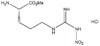 98% de pureza Pó branco H-Arg NO2 -OMe·HCl CAS.51298-62-5 Derivados de aminoácidos C7H16ClN5O4 Ponto de fusão 157-161 °C