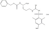 CAS 80745-09-1 Derivados de aminoácidos Z-ARG MTR -OH CHA Puro branco 98% C30H45N5O7S