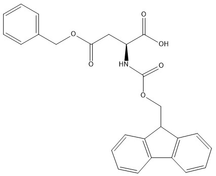 Derivados de aminoácidos com 98% de pureza CAS 86060-84-6 Fmoc-Asp(OBzl)-OH C26H23NO6