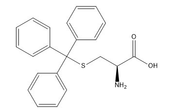 S-Trityl-L-Cysteine C22H21NO2S de CAS 2799-07-7 dos derivados do ácido aminado de 98% branco ao sólido fora branco